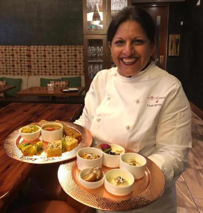 kiran verma with namo thali