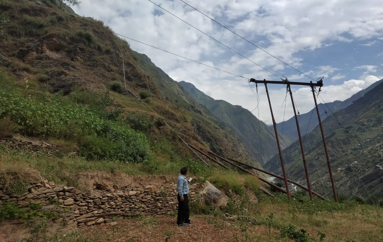 Electricity service disrupted in bharmour chamba