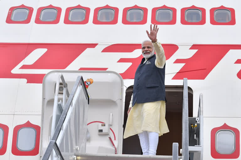 PM MODI LEAVES FOR NEW YORK TO ATTEND UNITED NATIONS GENERAL ASSEMBLY