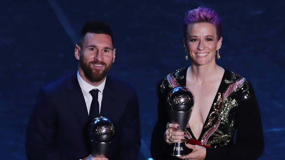 lionel messi news, megan rapinoe news