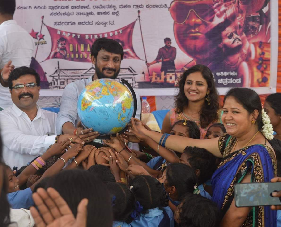 Darshan fan D company Adoption a school