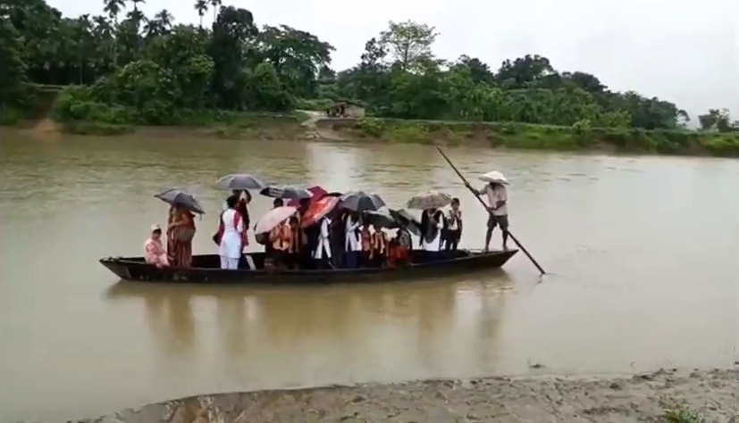 TINSUKIA DANGEROUS BOAT JOURNEY NEWS