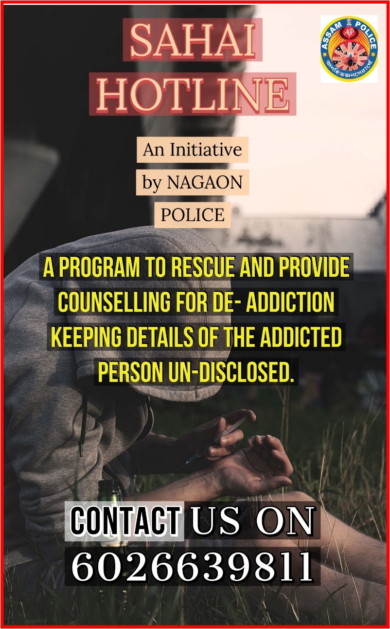 NGAAON POLICE WILL HELP TO DRUGS ADDICTED PEOPLE