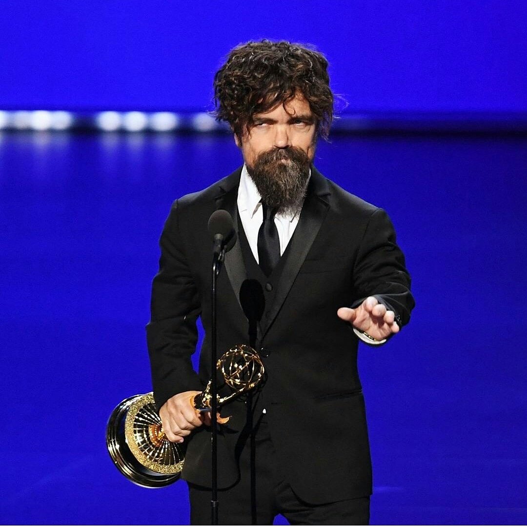 Peter wins emmy for Tyrion