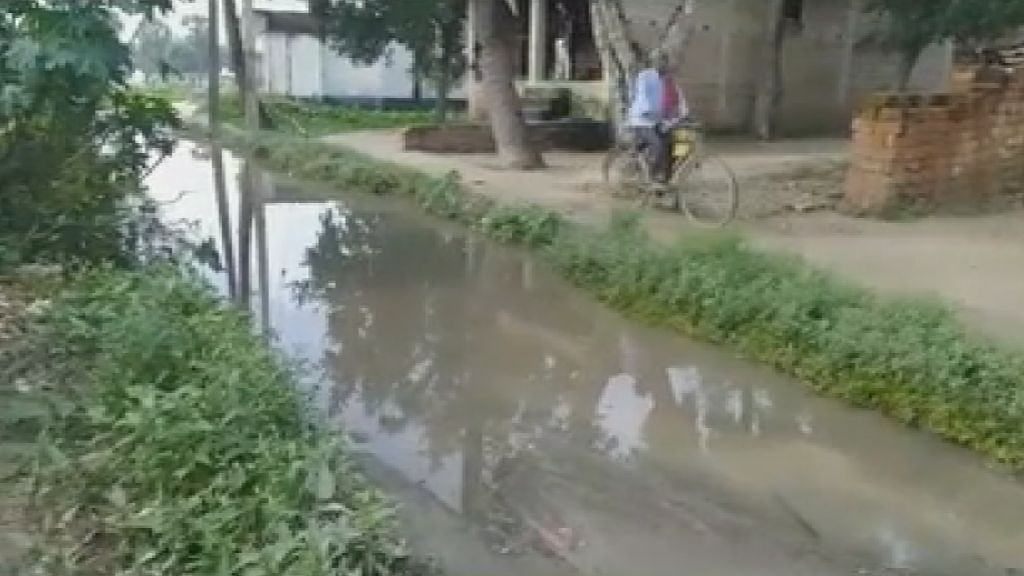 water logging problem in begusarai