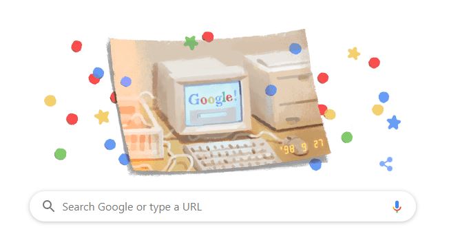 Google celebrates its 21st birthday