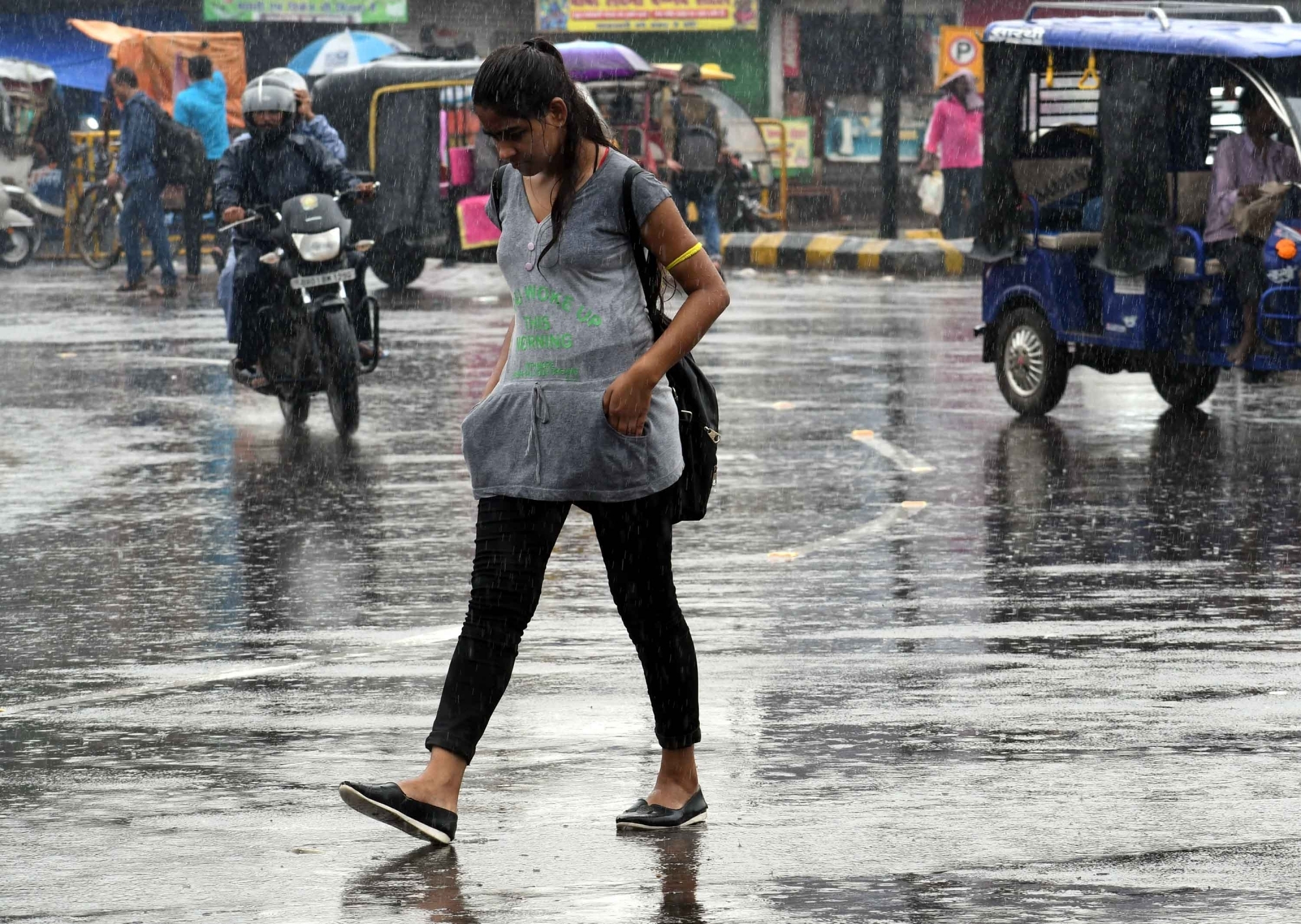 Waterlogging at various places as heavy rains lash Jammu