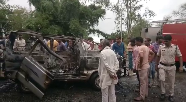 car explosion in sehore