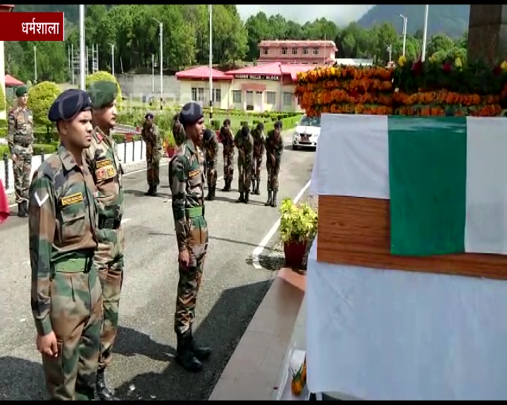 farewell to martyrs Rajneesh in kangra