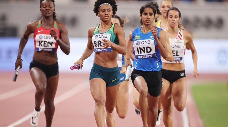 4x400 मीटर मिक्‍स्ड रिले टीम