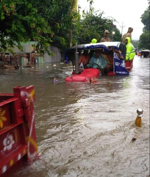 HEAVY RAINS LASHED OUT PATNA