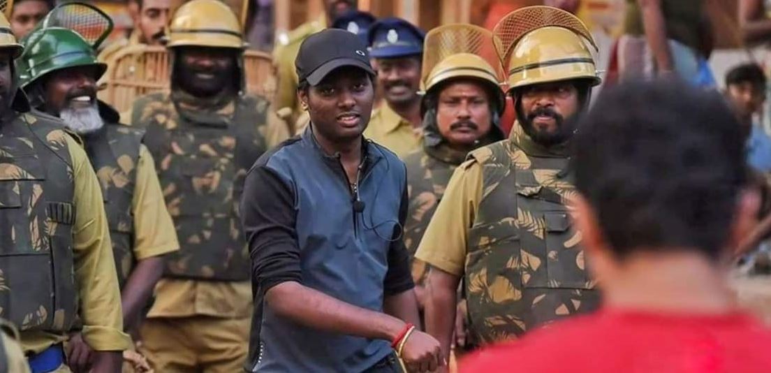 Atlee at bigil shooting spot