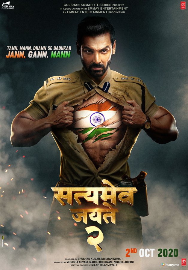 John Abraham's first look from Satyameva Jayate 2