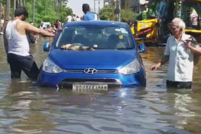 waterlogging in patna