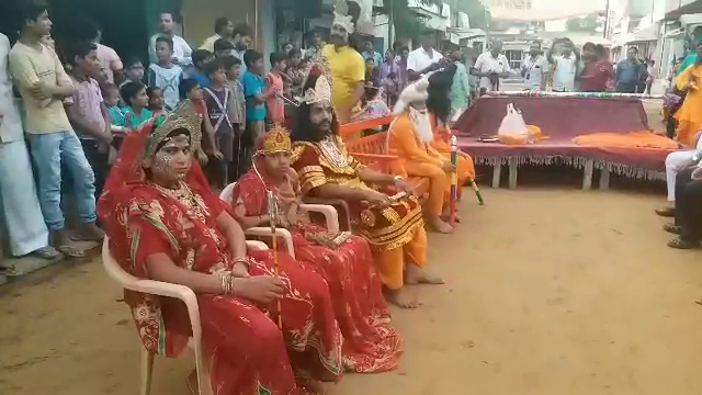 Silent Ramlila in Bissau, बिसाऊ में मूक रामलीला