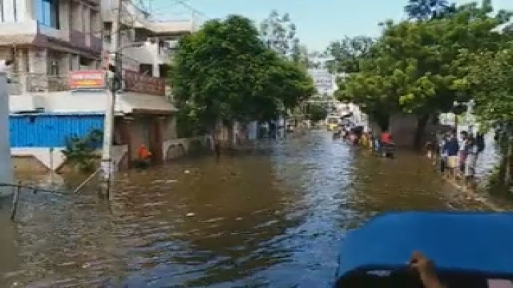 water logging in many area of patna