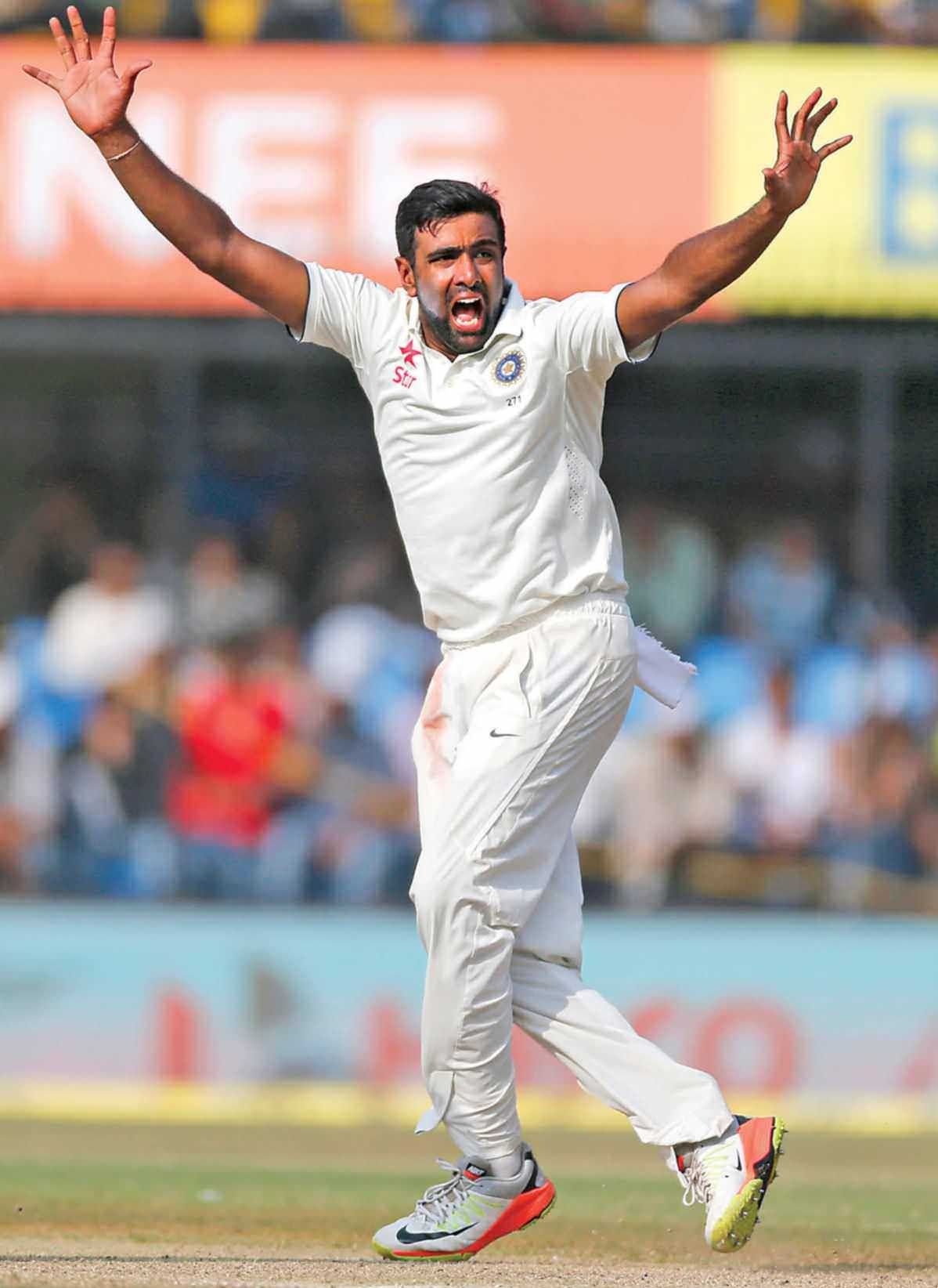 350 wickets record infront of ashwin ravichandran