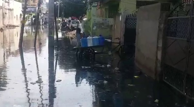 Water logging in Patna