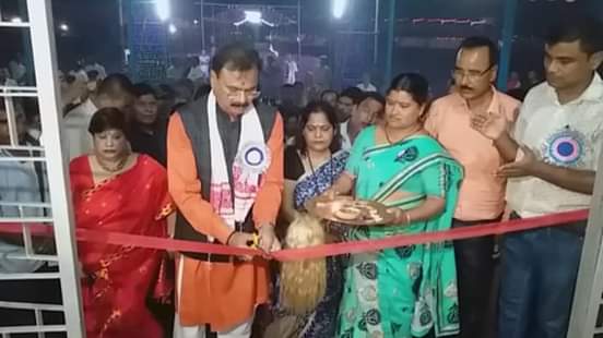 durga puja preperation in assam