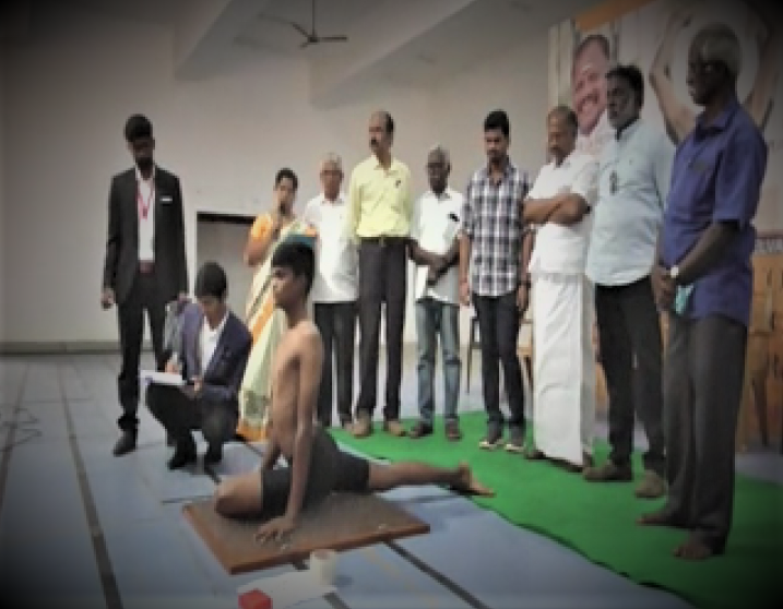 100 Yoga Pose College Student World Record