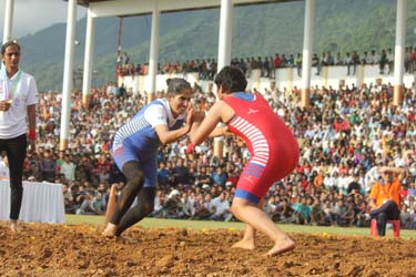 Kashmir's wrestler