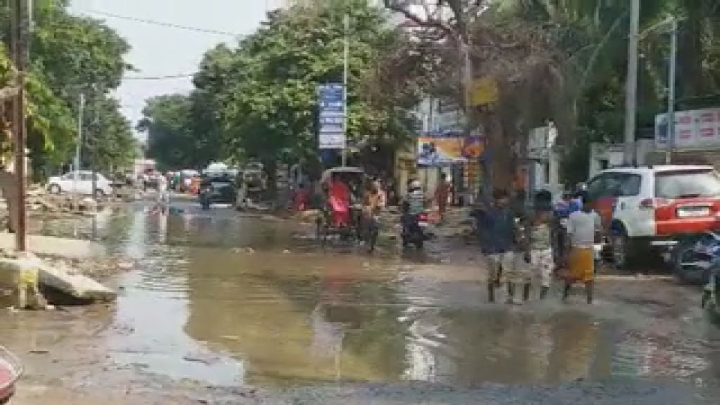 water logging patliputra colony