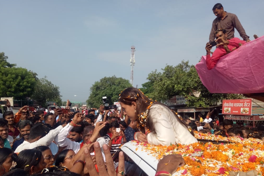 Bhagwan bhakti Gad Dasara Melava