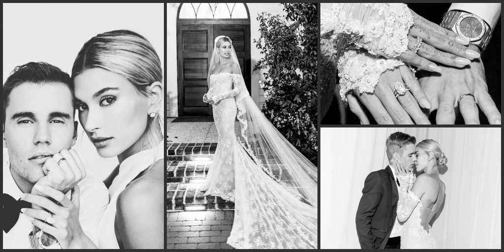 pop singer justin Bieber, Hailey Baldwin Share New Stunning Pics From Second Wedding