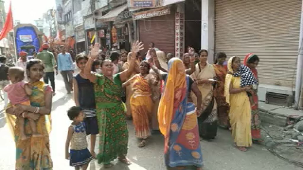 idol immersion in sitamarhi