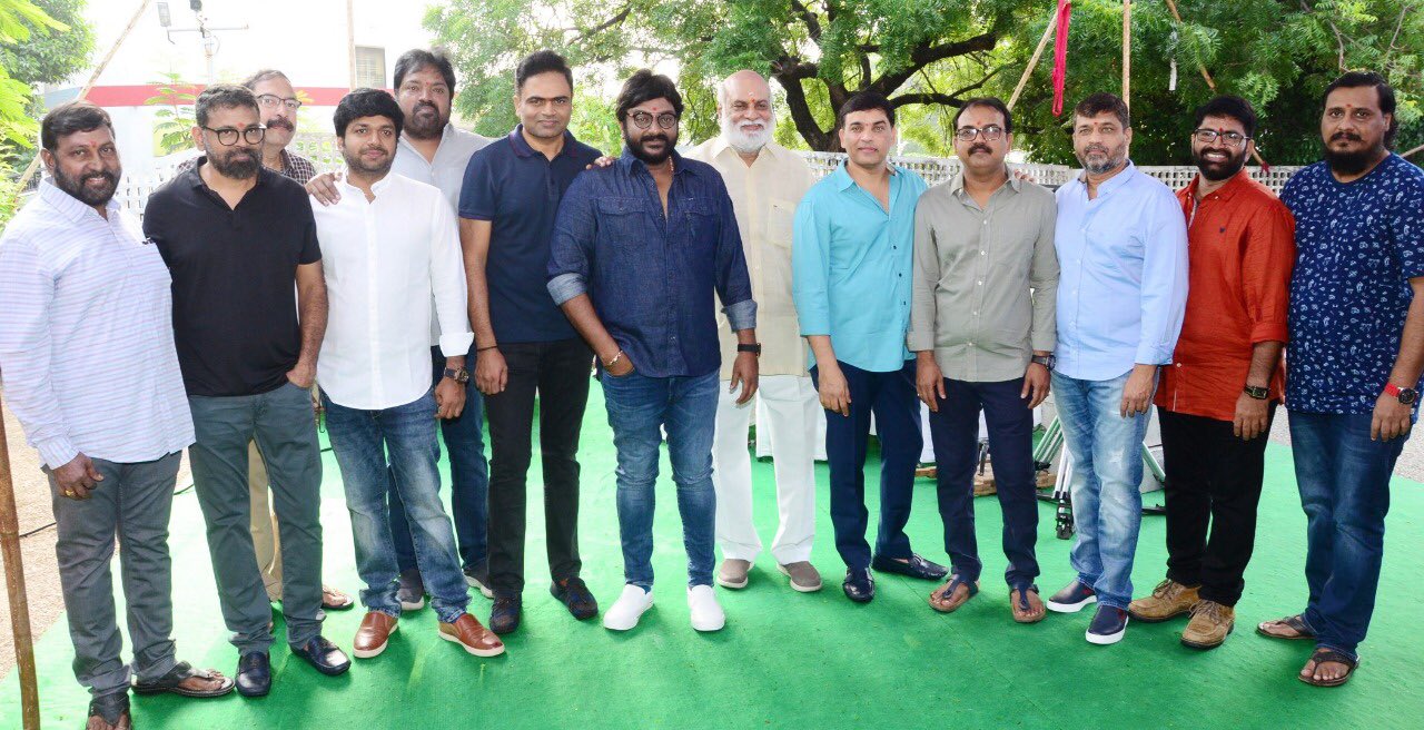 vinayak at his movie launch