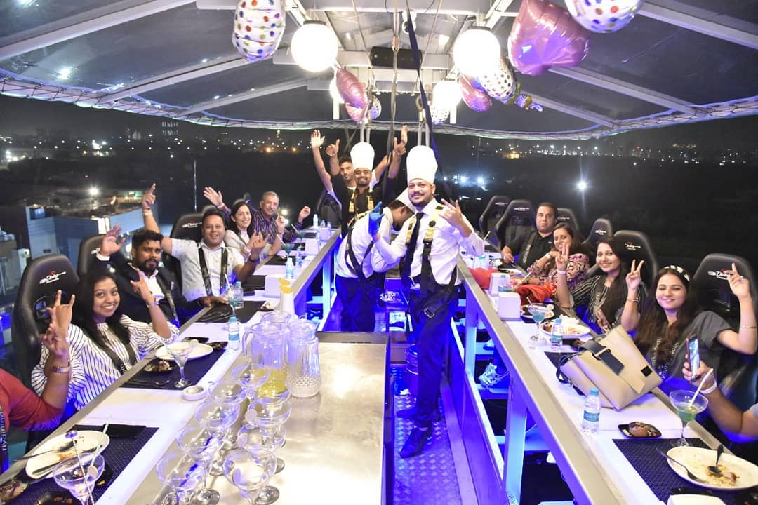 Noida Restaurant Serves Food 160 Feet Up In The Air