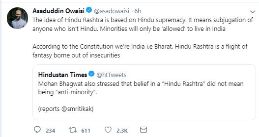 Owaisi twitter