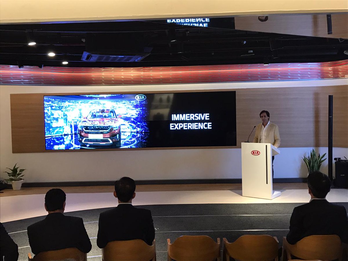 Kia Motors  opened its first brand experience centre