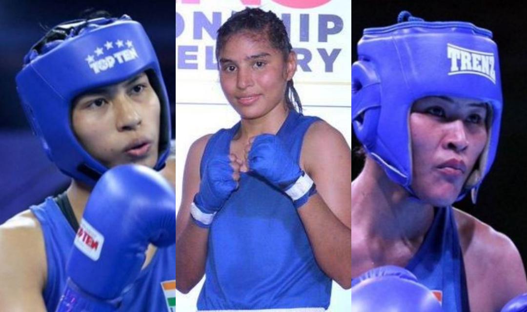 world women boxing championship, mary kom, indian boxer, manju rani, jamuna boro,  enters in semis, ମେରି କମ, 4 ବକ୍ସର ସେମିରେ, ବିଶ୍ବ ମହିଳା ବକ୍ସିଙ୍ଗ ଚାମ୍ପିୟନସିପ