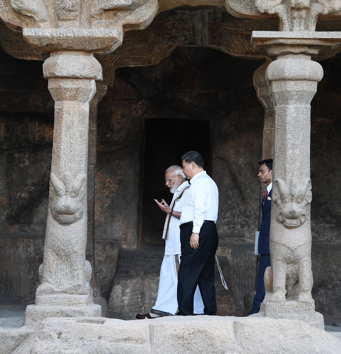 Prime Minister Narendra Modi & Chinese President Xi Jinping tour in Mahabalipuram