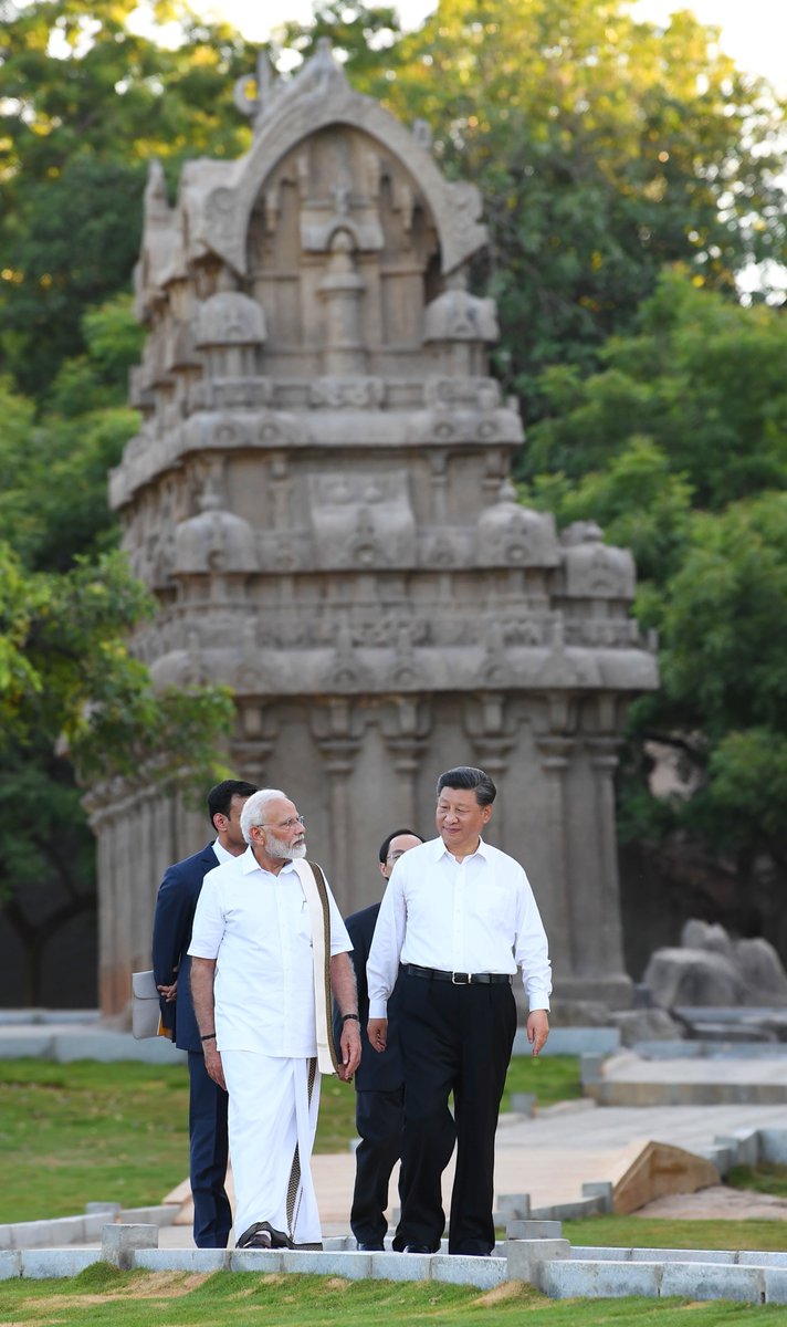Prime Minister Narendra Modi & Chinese President Xi Jinping tour in Mahabalipuram