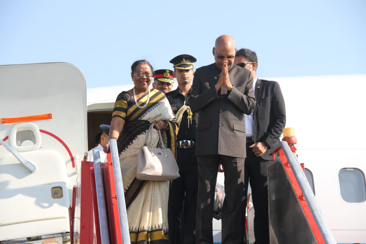 Arrival of Ramnath Kovind