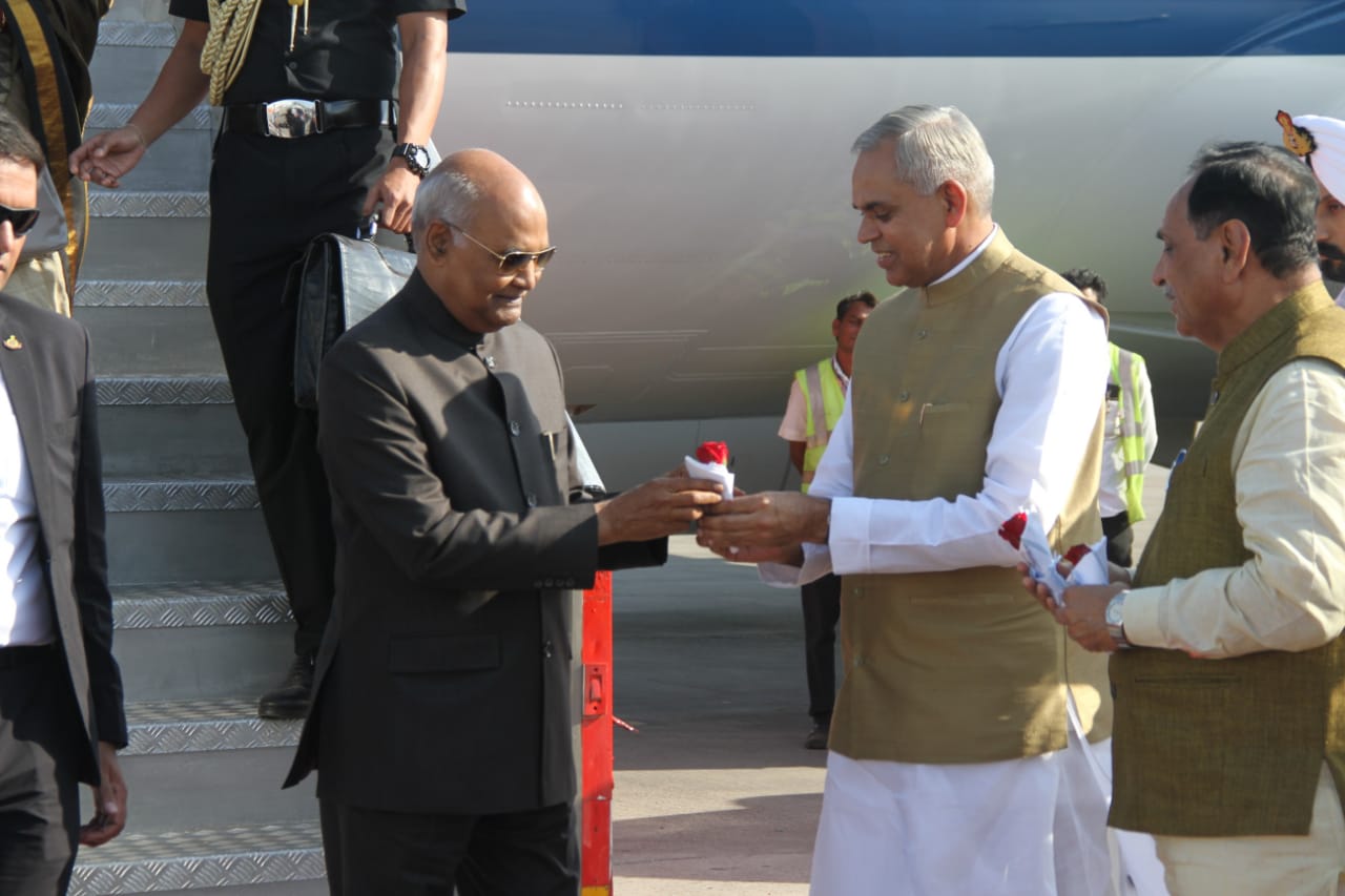 Arrival of Ramnath Kovind