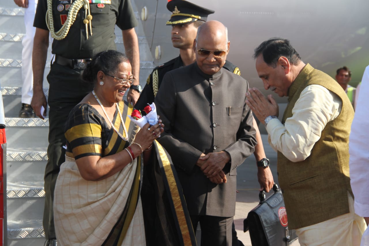 Arrival of Ramnath Kovind