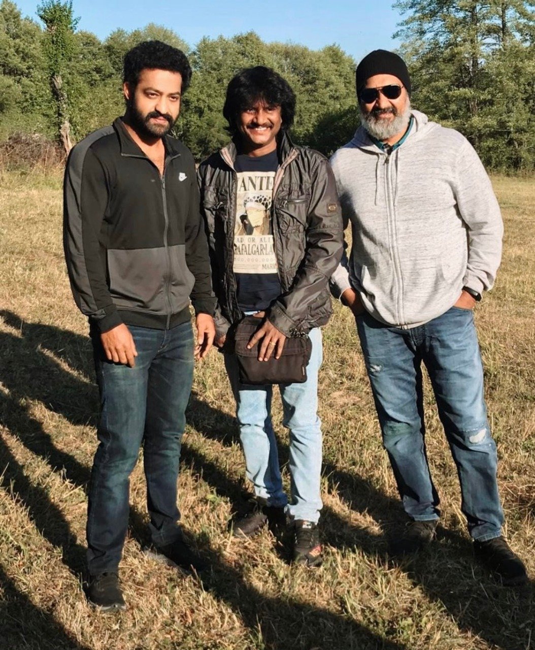 ntr in rrr shoot