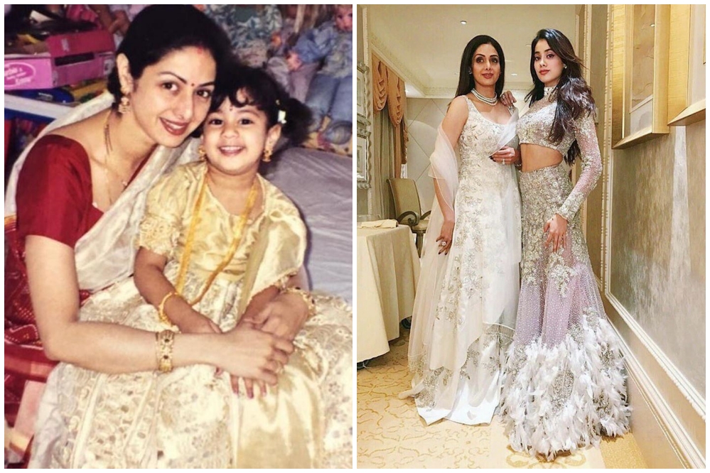 sridevi first teached the dance to jhanvi kapoor