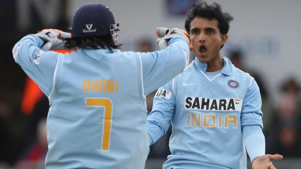 Sourav Ganguly, MS Dhoni