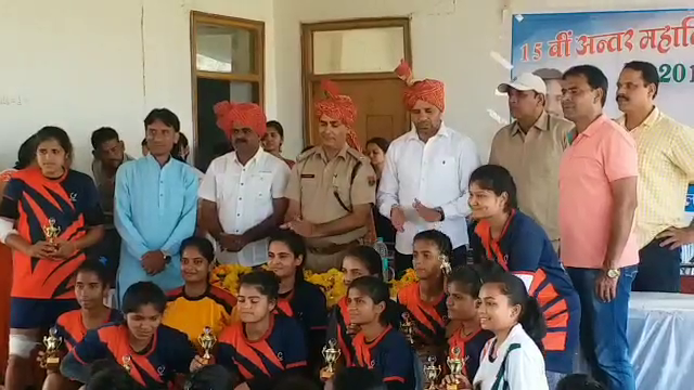 झालावाड़ अंतर महाविद्यालय खेलकूद प्रतियोगिता , inter college sports in jhalawar