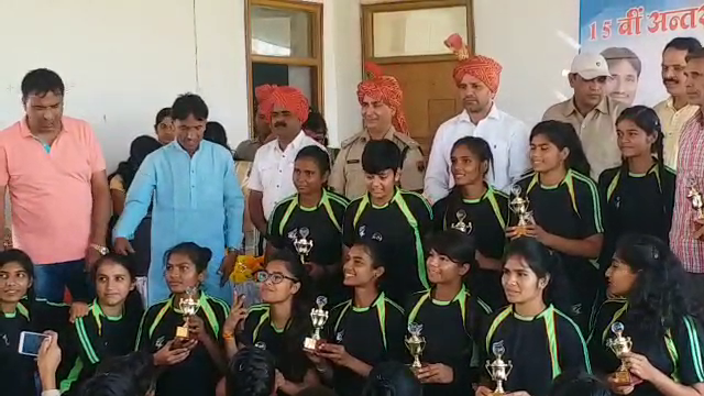 झालावाड़ अंतर महाविद्यालय खेलकूद प्रतियोगिता , inter college sports in jhalawar