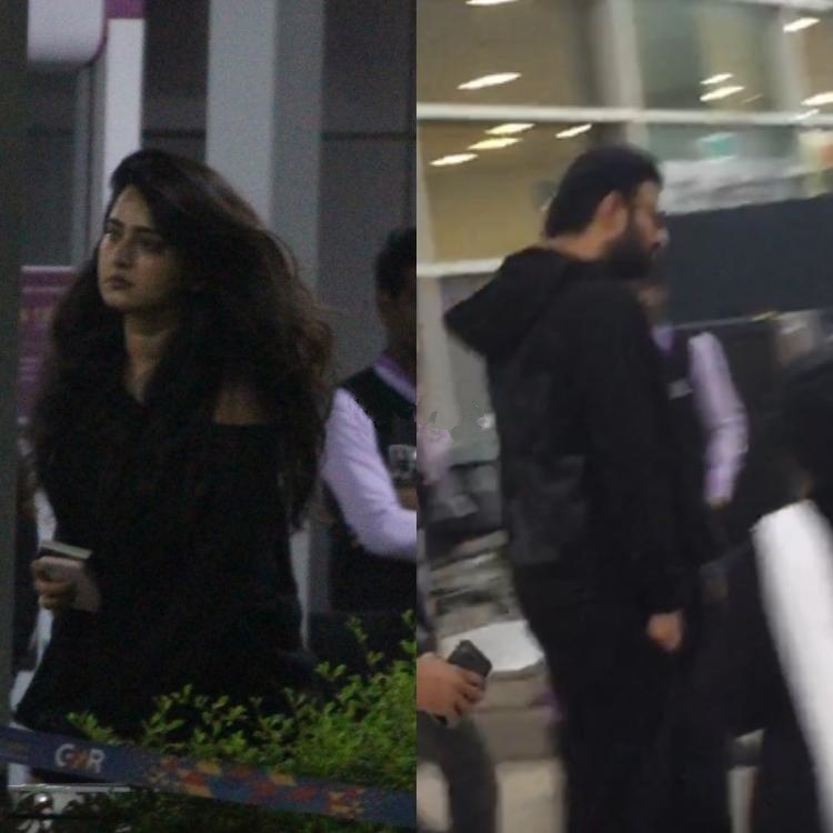 Anushka Shetty snapped at the Hyderabad airport going for Baahubali screening in London, Twitter has a meltdown