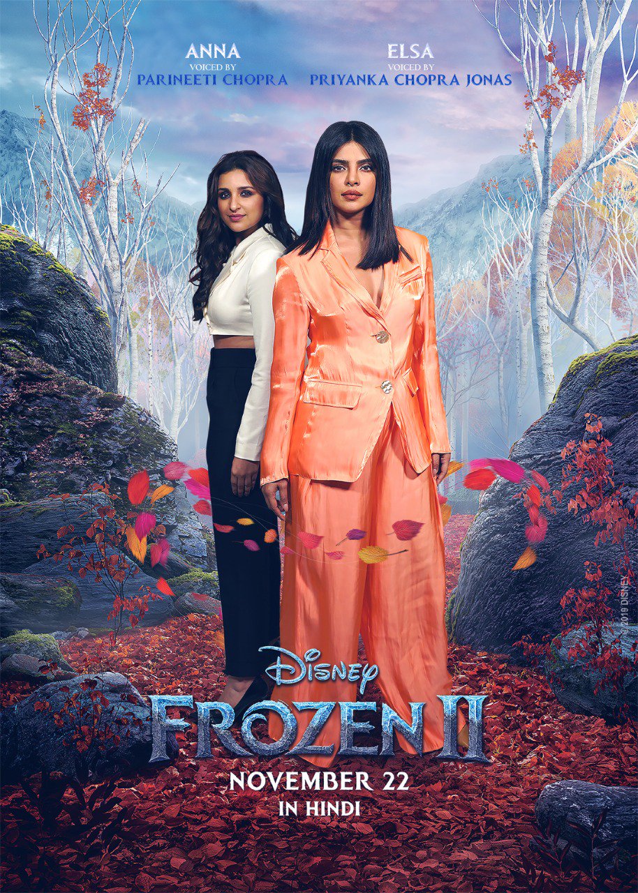 priyanka chopra, parneeti chopra poster