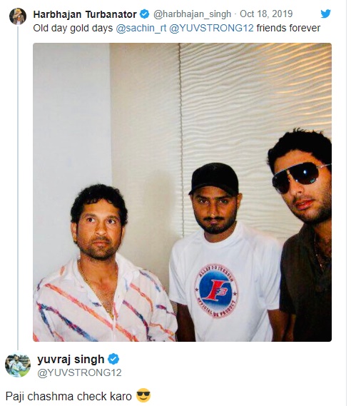 Sachin trolls Yuvraj