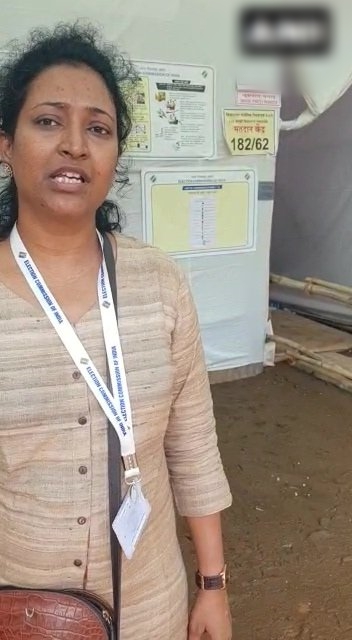 Sushma Satpute, Election Commission officer