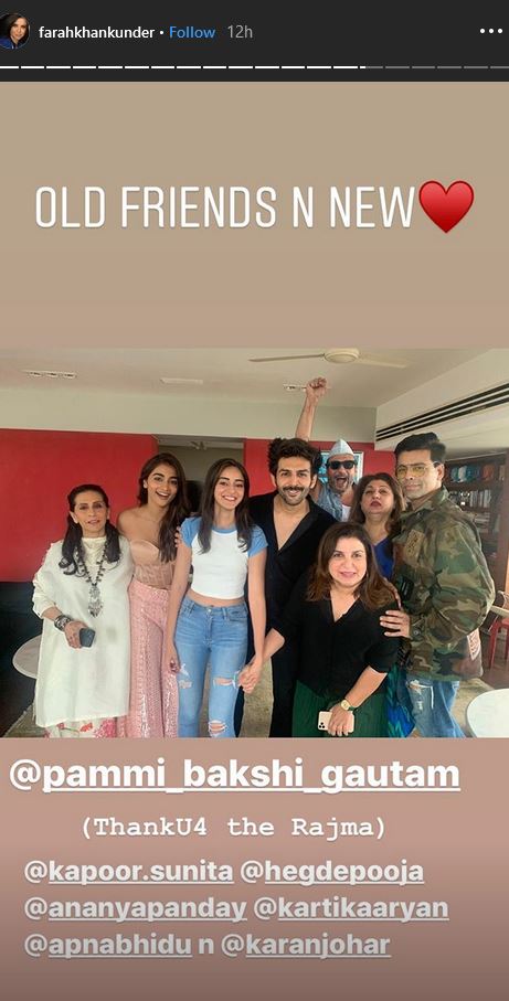 farah khan hosted lunch party, farah khan, farah khan hosted lunch for bollywood celebs, karan johar, hrithik roshan, pooja hegde, sajid khan, preity zinta, malaika arora, sonali bendre