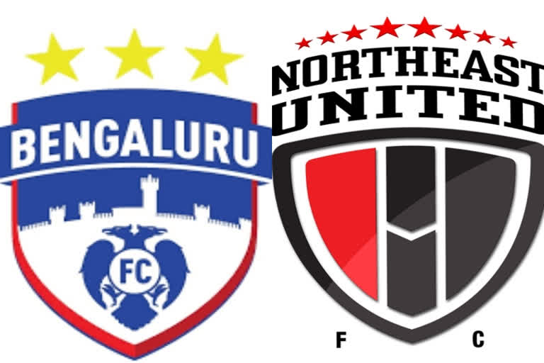 isl news  bengaluru fc update  north east united fc update  isl bangalore matches news  ഐഎസ്എല്‍ വാർത്തകൾ  ബംഗളൂരു-നോർത്ത് ഈസ്‌റ്റ് പോരാട്ടം വാർത്ത